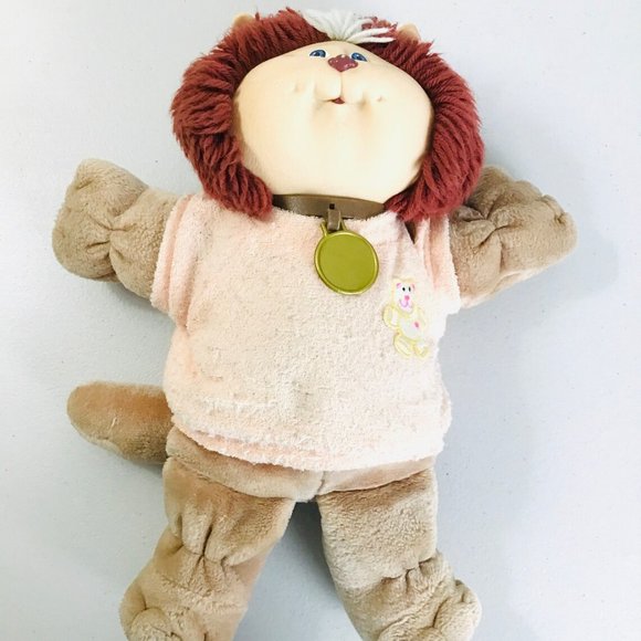 Vintage 80s Cabbage Patch Kids Doll Cat Stuffed To - Picture 9 of 9